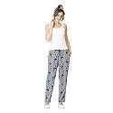Van Heusen Women’s Printed Lounge Pants | Drawstrings &amp; Side Pockets | Ultra Soft Fabric | Relaxed Fit | At home pyjamas | Everyday Comfort | Printed | Style 55306 | Available in Pack of 1 &amp; 2