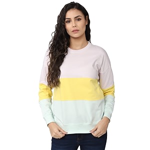 Van Heusen Women Poly Cotton Crew Neck