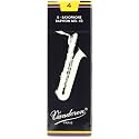Vandoren SR244 Bari Sax Traditional Reeds Strength 4; Box of 5,black