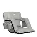 Vandra™ Arc - Scandinavian Stadium Seat with Back Support & BenchLock™ - Wide Padded Bleacher Chair with Cushion & Arc Recline™ Arm Rest for Bleachers