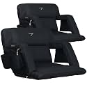 Vandra™ Arc - Scandinavian Stadium Seat with Back Support &amp; BenchLock™ - Wide Padded Bleacher Chair with Cushion &amp; Arc Recline™ Arm Rest for Bleachers