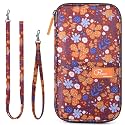 VanFn RFID Travel Passport Wallet, Family Passport Holder, Trip Document Organizer P.Travel Series