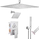 VANFOXLE Shower Faucet Set Brushed Nickel Modern Shower System