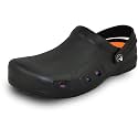 VANGELO Professional Slip Resistant Clog Waterproof Men Work Nurse Shoe Chef Shoe Ritz Black Lime White Multicolor