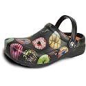VANGELO Professional Slip Resistant Clog Waterproof Men Work Nurse Shoe Chef Shoe Ritz Black Lime White Multicolor
