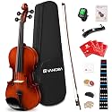 Vangoa 4/4 Full Size Violin, Acoustic Fiddle for Beginners &amp; Adults