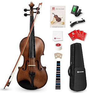 Vangoa 4 4 Solid Wood Acoustic Violin