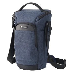 vanguard vesta aspire 16z nv shoulder zoom bag for slr and mirrorless camera - navy 53l