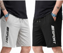 vanifit Graphic Print Men Grey Black Sports