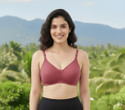 Vanila Women Everyday Non Padded Bra Brown