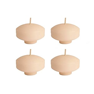 floating candles for decoration vanilla scented nugget candles for home decor water bowl spa gifting amp romantic setup  long burning 810 hrs  pack of 4