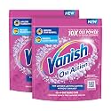 Vanish 400 gm, All in One Powder Detergent Booster | Stain Remover for Clothes | Whitens Whites Brightens Colours| Suitable with all Washing Detergent Powders and Liquids (Pack of 2)
