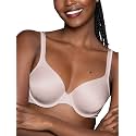 Vanity Fair Women's Perfect T-Shirt Bra, Body Shine Full Coverage, Lightly Lined Cups up to DD