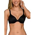Vanity Fair Women's Perfect T-Shirt Bra, Body Shine Full Coverage, Lightly Lined Cups up to DD