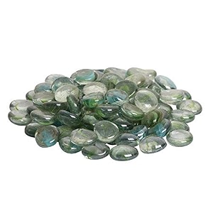 stone glossy finish decorative shiny glass pebbles for aquarium vase filler home garden amp outdoor decoration multi_transparent_3950gm