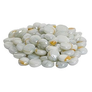 stone glossy finish decorative shiny glass pebbles for aquarium vase filler home garden amp outdoor decoration white_4900gm