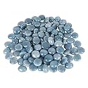 Stone Special Polished Shiny Glass Pebbles for Home Garden Aquarium Landscape Outdoor Decoration (4900gm)