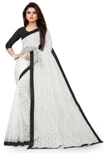 vanraj creation self design bollywood net saree black