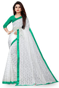 vanraj creation self design bollywood net saree light green