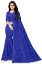 VANRAJ CREATION Self Design Bollywood Net Saree