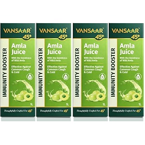 vansaar ayurvedic tangy amla juice 2l  100 cold pressed wild amlas rich in vitamin c sourced from pratapgarh  farm to bottle in 12 hours  75 pure amlas for hair growth amp detoxification
