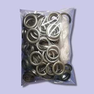 plastic curtain eyelet rings with lock for windows curtainsdoor curtainspack of 100