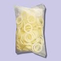 Plastic Curtain Eyelet Rings with Lock for Windows Curtains,Door Curtains,Pack of 100