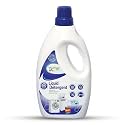 Vantagekart Biodegradable Baby and Pet Safe Non Toxic New Clothes Laundry Liquid Detergent For Front Load And Top Load Washing Machine with Water Softener - 1 LTR