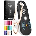 Vantamo Personal Alarm for Self Defense with Low Battery Notice, Strobe Light & Extra Loud 130 dB Double Speakers Safety Keychain Set for Women, Rechargeable Panic Button for Womens Self Defense