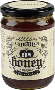 vantattva himalayan forest organic wild raw unprocessed honey unpasteurized pure natural honey for weight loss 700 g