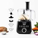 VANTRO 1000W Food Processor with 2L Bowl – Multi-Purpose Kitchen Appliance for Chopping, Slicing, Dough Kneading & Grinding | Powerful Motor, Easy Clean Design