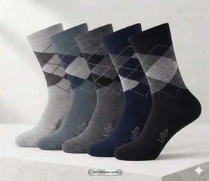VAPINDIA Men Mid-Calf Crew