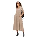 Varanga Casual Flowy Midi Dress for Women