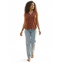Varanga Women Buti Printed Cotton Top 