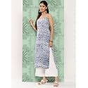 Varanga Women Silk Printed Kurta Set