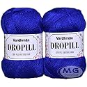 Vard hman Dropill Royal 400 GMS Wool Ball Hand Knitting Wool/Art Craft Soft Fingering Crochet Hook Yarn, Needle Knitting Yarn Thread Dyed-SN Art-ACEA