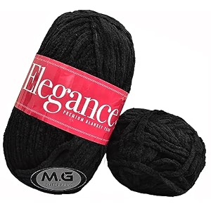 vard hman knitting yarn thick chunky wool elegance white 200 gms best used with knitting needles-om art-abii