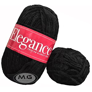 vard hman knitting yarn thick chunky wool elegance white 200 gms best used with knitting needles-om art-abii