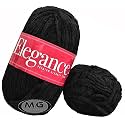 VARD HMAN Knitting Yarn Thick Chunky Wool, Elegance White 200 GMS Best Used with Knitting Needles-OM Art-ABII