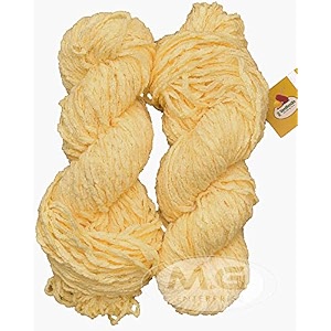 mg enterprise puffy dark creamwool yarn 500 soft knitting yarn for crochet hand knitting needle knitting amp diy art craft