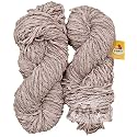 Vard hman Thick Chunky Wool, Puffy Steel Grey 300 GMS Best Used with Knitting Needles, Crochet Needles Wool Yarn for Knitting.-PN Art-FAI