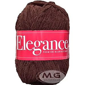 vard hman thick chunky wool elegance choclate wl 400 gm best used with knitting needles crochet needles wool yarn for knitting m