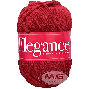 vardh man thick chunky wool elegance red 600 gms best used with knitting needles-cc art-acjd