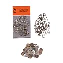 Vardhman Silver Pony Safety Pins- Pack of 100