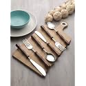 VarEesha Hand-Made Wooden Handles Stainless Steel Spoons Forks and Knives Set | Elegant Lead Free Stainless Steel Spoons, Forks and Knives for Dinner| Flatware for Dining Table| Cutlery for Gifting
