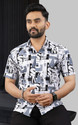 Varidashi Men Printed Casual Multicolor Shirt