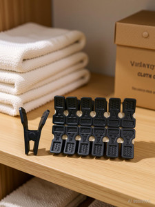 varietyzone variety zone plastic drying pegsclip black 007 color plastic cloth clips