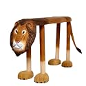 Various Animal Shaped Shoe Stools, Wooden Carvings, Cute Styles, Children's Step Stools, Home Decorations(H)