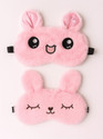 Varnar Fur Super Soft Cute Cartoon Sleeping Eye Mask - Fur Cute Eye Mask-218-210