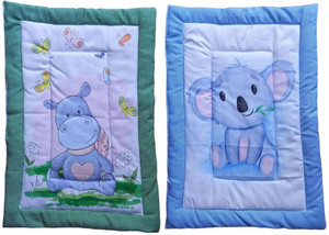 varni impex Cotton King Sized Bedding Set